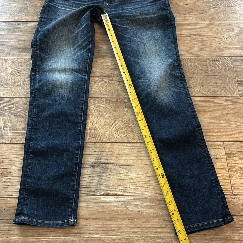 American Eagle Jeans Mens 30x32 (Tag) Blue Denim Temp Tech Slim Airflex - Picture 5 of 8